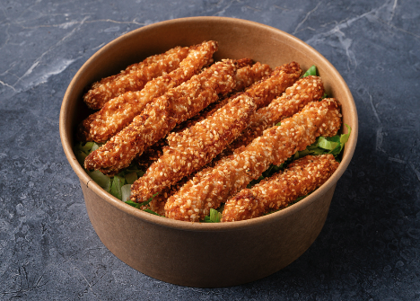 Sesame Chicken Strips Salad